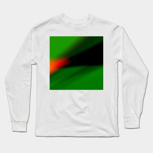 green black red abstract texture Long Sleeve T-Shirt